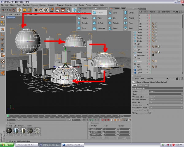 Creation of city: Step 3